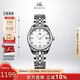 上海（SHANGHAI）手表女自動(dòng)機械手表 國民鑲鉆表盤(pán)簡(jiǎn)約鋼帶女表 送禮&禮物S3007