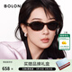 BOLON暴龍眼鏡26年新品楊紫同款太陽(yáng)鏡橢圓框墨鏡松弛感防曬遮陽(yáng)BL3237 【明星同款】C20 玳瑁鏡框-偏光