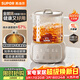 蘇泊爾（SUPOR）全玻璃養生壺 煮茶壺1L迷你養生杯煮茶器花茶壺 恒溫壺 母嬰級 保溫燒水壺0膠水 SW-10Y08QA