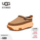 UGG春季男女同款時(shí)尚舒適休閑厚底輪胎底一腳蹬懶人鞋1155650 SNDP | 沙色/杏色 37