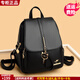 雪愛(ài)袋鼠（XUEAIDAISHU）2026夏新款女士雙肩包女包小背包媽媽時(shí)尚百搭春游出行旅游旅行包 黑色[禮盒+手包卡包]