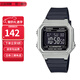 卡西歐（CASIO）卡西歐手表小方塊防水數顯電子表狂飆安欣同款男女學(xué)生運動(dòng)手表 W-217HM-7B