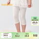 巴拉巴拉女童打底褲兒童褲子七分短褲小童寶寶吸濕透氣親膚208225170001