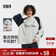 森馬（Semir）[商場(chǎng)同款]哈利波特聯(lián)名長(cháng)袖T恤女2025oversize秋裝101525101010