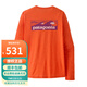 巴塔哥尼亞（Patagonia） 男士Cap Cool Daily 戶(hù)外長(cháng)袖C1速干T恤運動(dòng)透氣45450、45457 45457-OPLX橙皮色 M