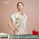 上海故事100%桑蠶絲真絲絲巾女送長(cháng)輩媽媽生日禮物婦女節禮物素縐緞圍巾女