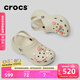 卡駱馳（CROCS）經(jīng)典云朵老爹鞋洞洞鞋時(shí)尚百搭女鞋拖鞋一腳蹬|206750 骨白色-2Y2(含智必星) 38 (240mm)