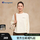 Champion冠軍插肩袖長(cháng)袖T恤女2025秋季新款美拉德圓領(lǐng)打底衫潮牌 米白色 M