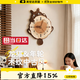 美世達（MEISD）鐘表掛墻龍貓掛鐘客廳2025新款卡通餐廳靜音中古風(fēng)創(chuàng  )意掛墻時(shí)鐘 【90%選擇常規款+尾巴擺動(dòng)】大號35x46cm