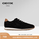 GEOX杰歐適早春女鞋舒適百搭厚底系帶圓頭運動(dòng)時(shí)尚休閑情侶鞋 黑色 39