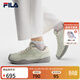 FILA斐樂(lè )女鞋奶油果鞋AVO德訓鞋2026夏季新款鞋子薄底運動(dòng)鞋 牧草綠色/嫩綠色-MT 37.5