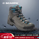 SCARPA思嘉帕戶(hù)外鞋登山鞋岡仁波齊專(zhuān)業(yè)防水防滑耐磨高幫穿越版徒步鞋 男款-鯊魚(yú)灰拼藍色 大一碼拍 防偽標識 剪斷損毀 概不退換 41