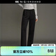 GIORDANO CONCEPTS 2026年春新款褲子女裝松緊腰針織衛褲品牌刺繡休閑長(cháng)褲12415052