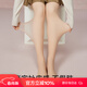 菇娘家【小辣同款】光腿神器裸感連褲襪春秋打底褲女大碼絲襪防勾絲連腳 無(wú)絨款 1條 M 連腳可拆卸-自然膚