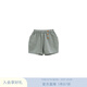 white wheat兒童褲子男童純棉短褲女童休閑五分褲夏裝寬松洋氣短褲嬰兒薄款 石墨灰 110 cm