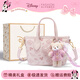 迪士尼（Disney）包包女2026新款菜籃子包手提斜跨包可愛(ài)包包生日禮物送女生閨蜜 Disney櫻花粉+小熊掛件【送禮袋】
