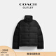 蔻馳（COACH）奧萊女士經(jīng)典標志羽絨夾克外套羽絨服戶(hù)外保暖 黑色 XS