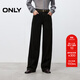 ONLY2025秋季新款休閑百搭高腰顯瘦直筒褲牛仔褲女|125432079 J09深牛仔灰色 L L標準褲長(cháng)