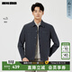 利郎男裝休閑夾克男薄款翻領(lǐng)春季外套短款都市簡(jiǎn)約男士夾克春裝上衣 深灰（25CJK3022Y） XL (175/92A)