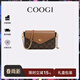 COOGI包包女款2026年輕奢品牌斜挎包單肩包情人節生日禮物女送老婆女友 咖啡色