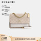 蔻馳（COACH）【品牌直供】女士小號印花風(fēng)琴包單肩斜挎包CW206禮物