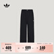 adidas工裝風(fēng)潮流百搭日常寬松運動(dòng)褲男春季新款阿迪達斯三葉草   黑色   XL
