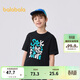 巴拉巴拉童裝兒童短袖T恤男童女童上衣寶寶2025夏裝吸濕速干208225117219