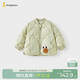 童泰（TONGTAI）寶寶羽絨服外套冬季嬰兒衣服男女童立領(lǐng)鴨絨服上衣灰綠色100cm
