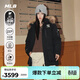 MLB羽絨服男女同款生日禮物工裝中長(cháng)款3ADJB0656-50BKS-M