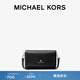 MICHAEL KORS 邁克高仕 MK Jet Set Charm 小號翻蓋手機包單肩 黑色 001-金色五金 小號