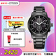 西鐵城（CITIZEN）手表男日韓表黑武士光動(dòng)能黑盤(pán)鋼帶商務(wù)送婦女節禮物CA0615-59E