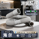 博西德適用海爾洗衣機排水管大小神童螺半自動(dòng)全自動(dòng)滾筒波輪通用加長(cháng)延長(cháng)原裝專(zhuān)用配件加厚下水出水軟管 【原裝滾筒下排水替換管】40mm直頭/1.1米