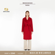 Weekend Max Mara【甄選惠享】 女裝羊絨中長(cháng)款大衣5011045106 紅色 38