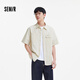 森馬（Semir）地理系列聯(lián)名款短袖襯衫男夏經(jīng)典工裝襯衣外穿上衣101325104122