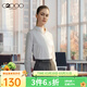 G2000【棉質(zhì)親膚/商場(chǎng)同款】女裝2025春秋商務(wù)通勤舒適長(cháng)袖襯衫G2 尖領(lǐng)-白色26寸 S （34）
