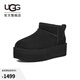 UGG冬季女士經(jīng)典迷你純色厚底純色保暖休閑短筒雪地靴1135092 BLK | 黑色 37