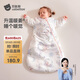 貝肽斯嬰兒睡袋暖姜恒溫兒童一體睡袋嬰幼兒防踢被睡衣四季雙層?甜夢(mèng)M