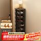 安爾雅簡(jiǎn)易鞋架門(mén)口多層宿舍家用收納立式省空間分層隔板鞋柜 黑色8層