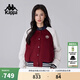 卡帕（Kappa）背靠背2025新款秋冬運動(dòng)棉服女款復古休閑上衣保暖夾克外套  紅色-5809 L