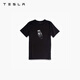 特斯拉（Tesla）官方 男裝Cybertruck貓頭鷹短袖T恤純棉質(zhì)感舒適百搭t恤衫 M