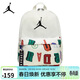 Jordan男女喬丹 聚酯纖維 書(shū)包背包 字母印花 雙肩包DV5304-133白 均碼
