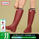 HUNTER【修飾腿型】戶(hù)外露營(yíng)女鞋Refined防水防滑高筒靴長(cháng)筒靴網(wǎng)紅女靴 軍紅色/MLR 37