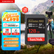 閃迪（SanDisk）128GB SD內存卡 6K視頻 V60 U3 C10 高速相機存儲卡 讀速280MB/s 寫(xiě)速100MB/s 高清拍攝 暢快連拍