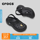 CROCS卡駱馳貝雅云彩洞洞鞋戶(hù)外老爹鞋沙灘女休閑鞋|208186 黑色-001 38 (240mm)