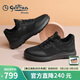金利來(lái)（Goldlion）男鞋運動(dòng)休閑鞋百搭舒適潮流時(shí)尚休閑鞋G567430444AAA黑色41