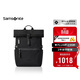 新秀麗（Samsonite）休閑時(shí)尚戶(hù)外雙肩包電腦包15.6英寸男背包TQ5 黑色 黑色