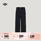 adidas工裝風(fēng)潮流百搭日常寬松運動(dòng)褲男春季新款阿迪達斯三葉草   黑色   XL