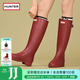 HUNTER【修飾腿型】戶(hù)外露營(yíng)女鞋Refined防水防滑高筒靴長(cháng)筒靴網(wǎng)紅女靴 軍紅色/MLR 40 (40.5)