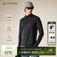 巍德（VAUDE）秋冬新品polartec抓絨長(cháng)袖保暖T恤衫戶(hù)外運動(dòng)排汗透氣打底衫男士 VAUDE黑 L