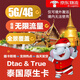 泰國電話(huà)卡7/10天5G/4G手機上網(wǎng)卡happy&true卡無(wú)限流量泰國通用 郵寄 7天無(wú)限流量送取卡針